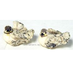 paper mache bird zmp877 12 wholesale craft items feathered mushroom birds