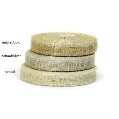 1  sinamay ribbon naturalgold ra01 1x wholesale packaging 0 5