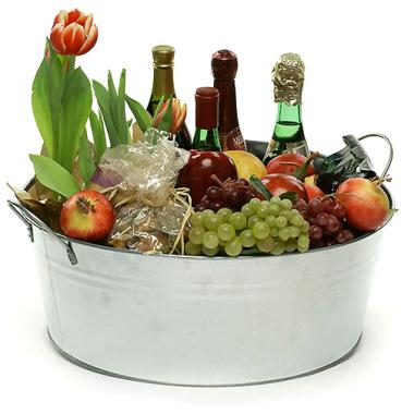 18  round heavy tub galvanized by35 1 wholesale metal containers tubs