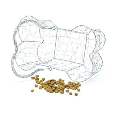 large wire dog bone silver sy214 1 wholesale containers 9