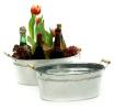 15  galvanized oval tub by15 1 wholesale metal containers tubs 15