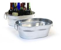 16  oval tub galvanized by33 1 wholesale metal containers tubs 15
