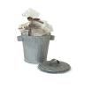 8  metal trash vintage finish by65 1vin wholesale containers novelty