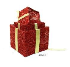 sisal display box red s3 zna422 3 wholesale sinamay packaging