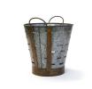 10 inch metal olive bucket deep vintage rustic by90 1 wholesale