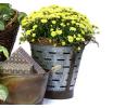 10 inch metal olive bucket deep vintage rustic by90 1 wholesale