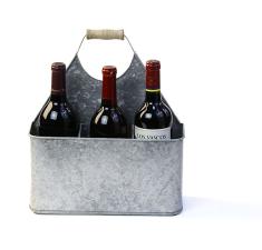 galvanized tin caddy ry78 1 wholesale metal containers novelty home decor