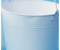 85  round pail white distressed zby28 1w wholesale metal containers pails
