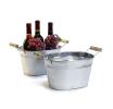 galvanized oval tub 10  by20 1 wholesale metal containers tubs 9