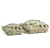 woodchip wall basket decor grey wash s2 wd340 2 wholesale baskets