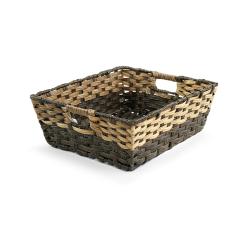 woven tray rectangle naturalbrown tp40 1nat handles bowls trays