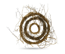 wild vine wreath set 3 wv30 wholesale wall baskets