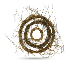 wild vine wreath set 3 wv30 wholesale wall baskets