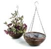 woodchip strip hanging basket stained hd34 1s wholesale wall baskets