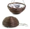 woodchip strip hanging basket stained hd34 1s wholesale wall baskets