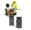 metal galvanized milk pewter finish yy11 1pew wholesale containers french