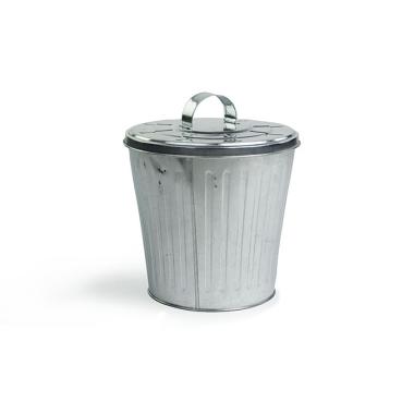8  galvanized trash distressed zby65 1 wholesale metal containers novelty