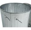 8  galvanized trash distressed zby65 1 wholesale metal containers novelty