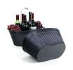 ribbed tin oval shop brushed black by671 1 wholesale metal containers