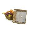 12 inch squre stained bamboo tray to712 1s wholesale basket containers squares
