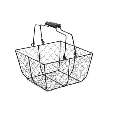 10  square wire basket black sy180 1 wholesale containers 9