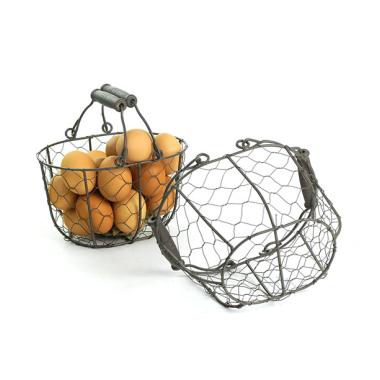 8  wire basket brown bale handles sy166 1br wholesale containers 6