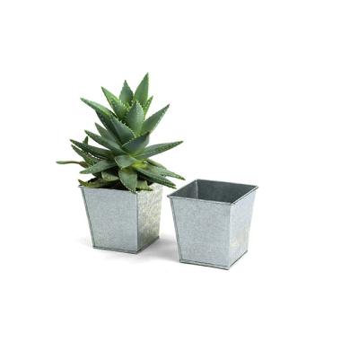 4 sq pot galvanized by64 1 wholesale covers metal containers rectangle