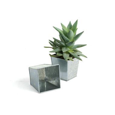 4 sq pot galvanized by64 1 wholesale covers metal containers rectangle