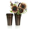 french bucket brown powder coated finish by883 1br wholesale metal containers