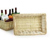 peeled willow rectangular tray large tw82 1 handles bowls trays
