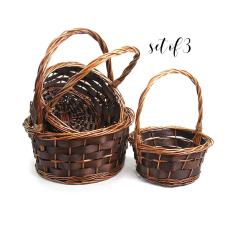 willow woodchip rnd shop s3 sw707 3s wholesale basket containers handled
