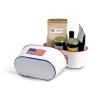 10  galvanized oval tray pressed usa flag by93 1usa wholesale