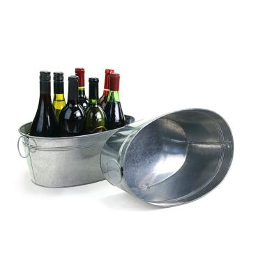 15  galvanized oval tub folding ring handle by15 1rh wholesale metal