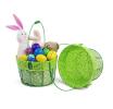 large wire basket round green cloth lining single sy350 1lgr wholesale
