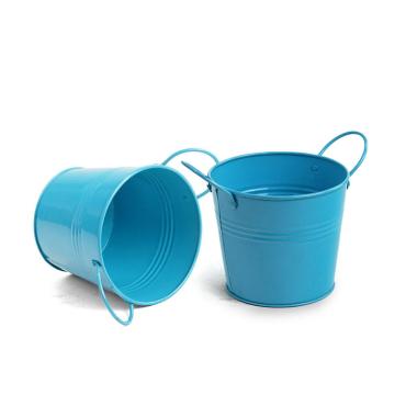 65  tin pot turquoise by08 1tq wholesale metal containers pails pots 6