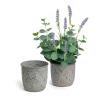 solid iron lathe pot with embossed mandala design antique grey by76 1gry wholesale