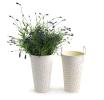 65  french bucket creamantique white honeycomb embossed by883 1eac wholesale metal containers