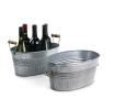 14  oval deep galvanized tub bale handle by68 1gi wholesale metal containers