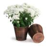 75  tin pot cover antique brown 6  by441 1abr wholesale