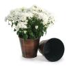 75  tin pot cover antique brown 6  by441 1abr wholesale