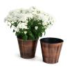75  tin pot cover antique brown 6  by441 1abr wholesale