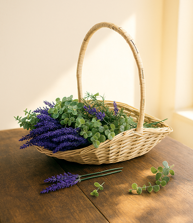 Wholesale Gathering Basket container with Handle