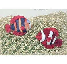 4  clown fish polyform jm65 12 wholesale craft items feathered mushroom birds