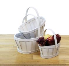 woodchip oval shop sd10 3w wholesale basket containers handled baskets medium