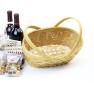 med woodchipbamboo oval double folding sd13 1 wholesale basket containers handled baskets