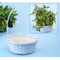 bamboo round 10  shop so581 1w wholesale basket containers handled baskets medium