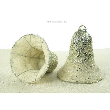 sisal bell natural silver na439 1 wholesale craft items warehouse