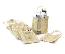4x5 natural abacca tote bag pack 10 sa42 wholesale sinamay