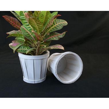 6  woodchip pot cover white pd04 1w wholesale covers 6