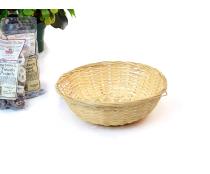 14  round thin bamboo tray bo214 1 handles bowls